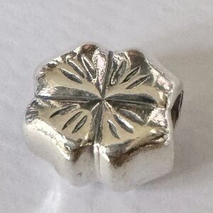 Pandora Sterling Silver 925 ALE 4 Leaf Clover Charm Bead